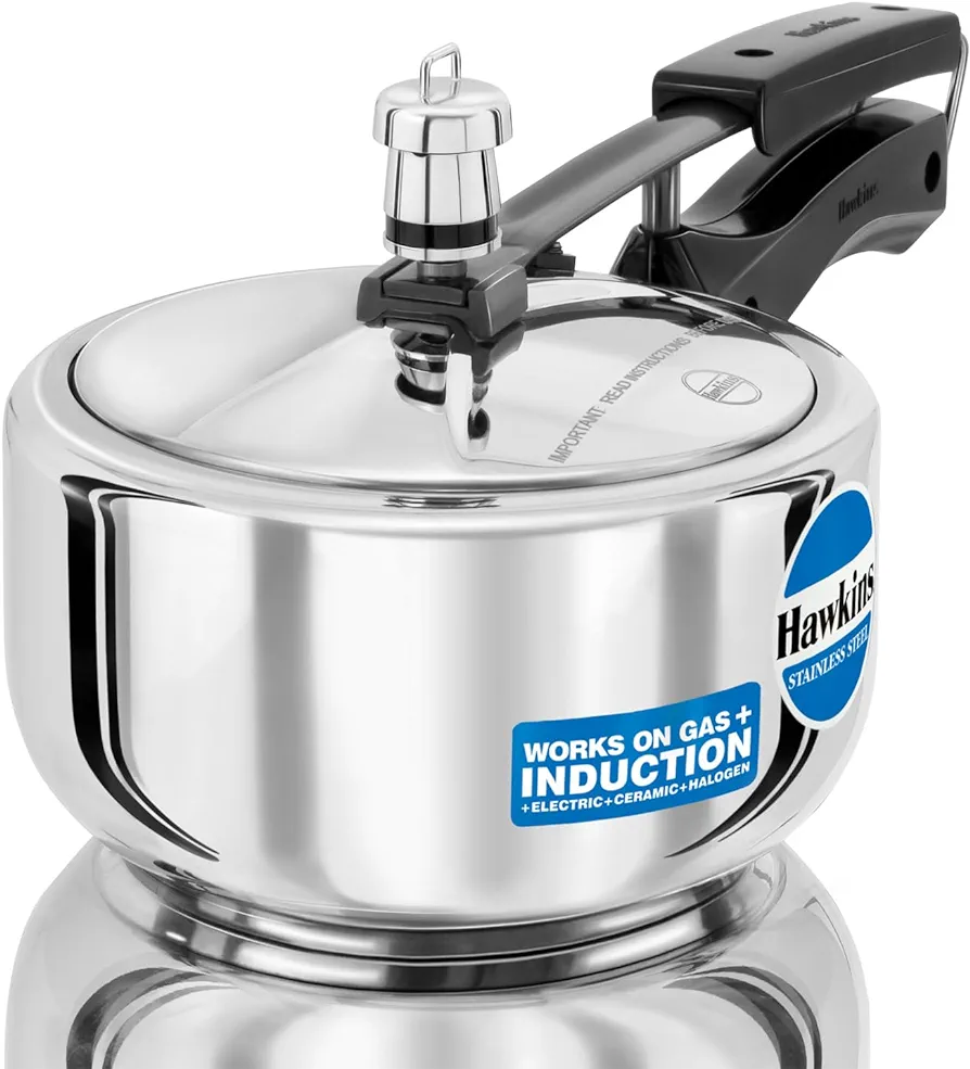 Hawkins Pressure Cooker Stainless Steel 2 Ltr.