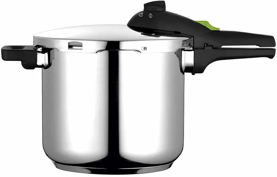 Fagor Rapid Xpress Olla a Presión 7,5 Litros, Inducción, Express Super Rápida, Acero Inox. 18/10, Todo Tipo Cocinas, Fondo Termo Difusor, 2 Niveles de Presión, 5 Sistemas de Seguridad