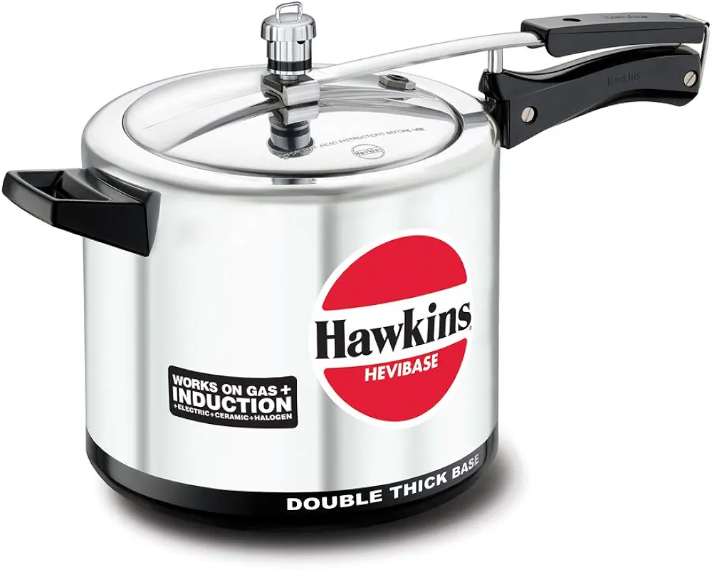 HAWKINS HAIH65 Olla a presión, Aluminio, anodizado Negro, Plateado, 6.5 litres