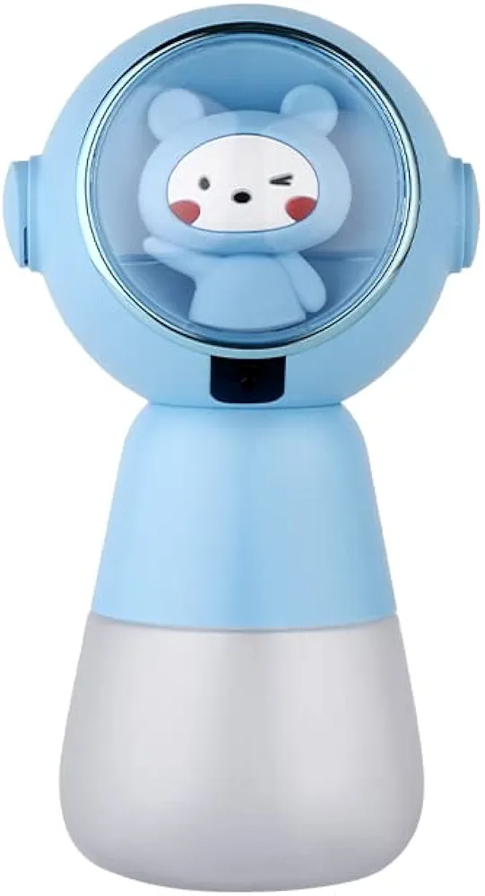 DENSAC Dispensador de Jabón Gel para Niños Champú Automático sin Contacto Azul, dispensador de desinfectante de Manos Infantil Dispensador jabon automatico Apto para Cocina, Baño, Hotel…