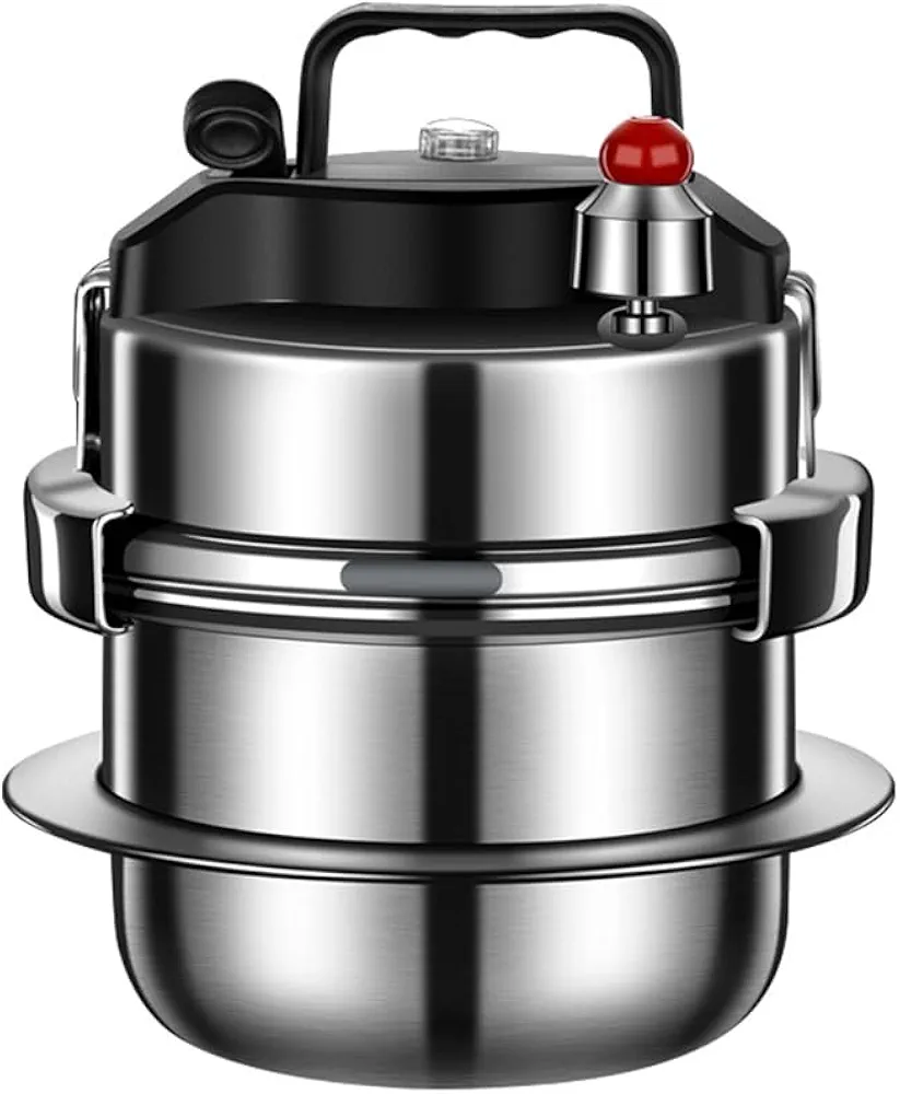 WXFKLDJ Olla A Presión para Exteriores, Olla A Presión De Acero Inoxidable, Pequeña Olla A Presión Micro, Olla Arrocera, Olla para Sopa, Olla A Presión A Prueba De Explosiones, Olla para Sopa